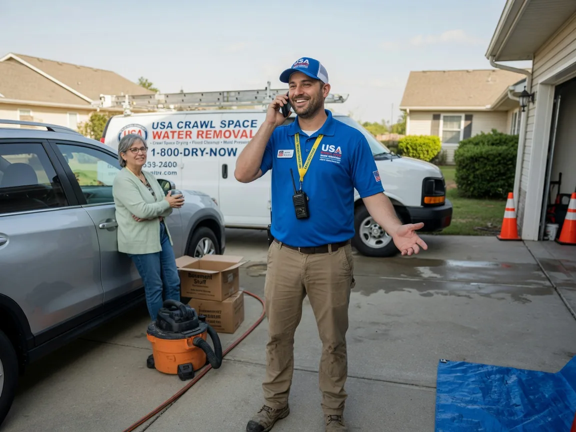 Crawl Space Water Removal Purcell, OK FAQs